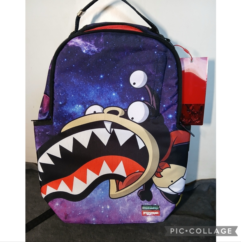 Sprayground Futurama Nibbler Eat Backpack